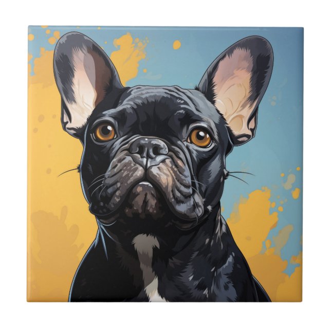 Niedliche Keramik Fliese (Vorderseite)