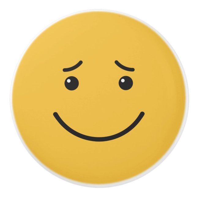 Niedliche Keramik Keramikknauf (Vorderseite)