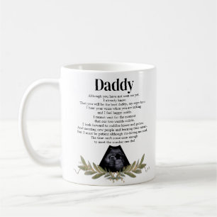 Niedliche Kernspaltnachricht für Daddy Kaffeetasse