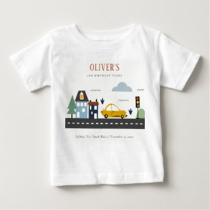 Niedliche Kids - Stadtautos für alle Altersgruppen Baby T-shirt