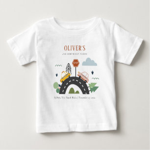 Niedliche Kids - Stadtautos für alle Altersgruppen Baby T-shirt