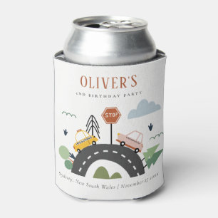 Niedliche Kids - Stadtautos für alle Altersgruppen Dosenkühler