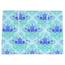 Niedliche Kids Tropical Blue Ocean Sea Turtle