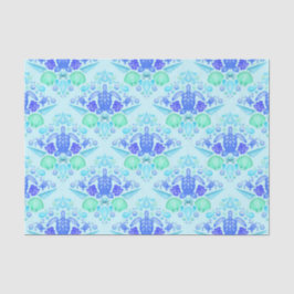 Niedliche Kids Tropical Blue Ocean Sea Turtle Seidenpapier