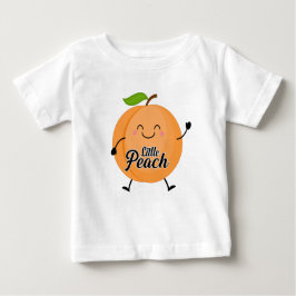 niedliche Kids unisex kleine Pfirsich Baby T-shirt
