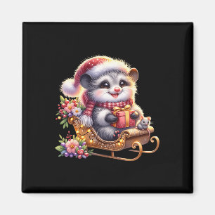 Niedliche Kids Weihnachtssohle Grafik Kleidung für Magnet