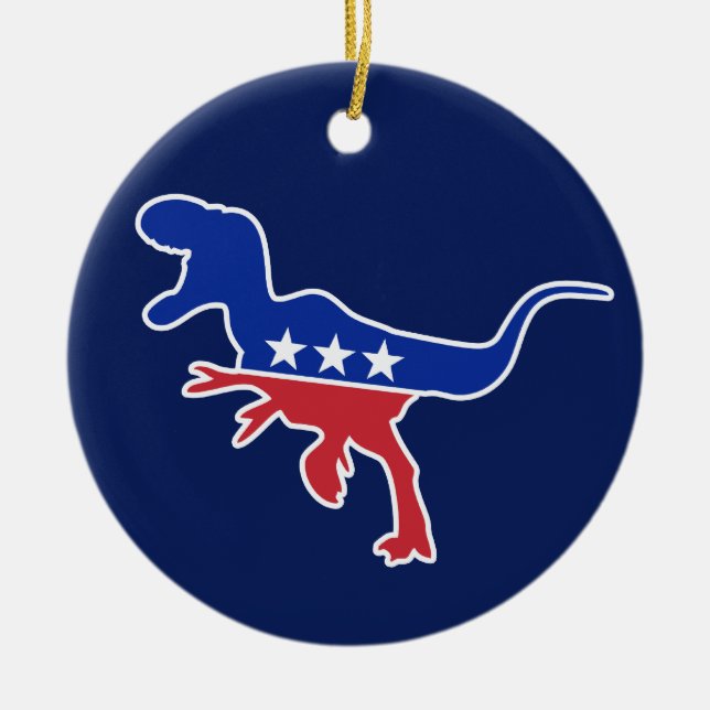 Niedliche Kinder-Dinosaurier Keramikornament (Vorne)