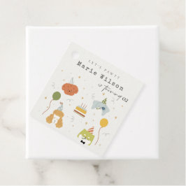 Niedliche Kinder Pawty Welpen Hunde jeden Alters G Geschenkanhänger