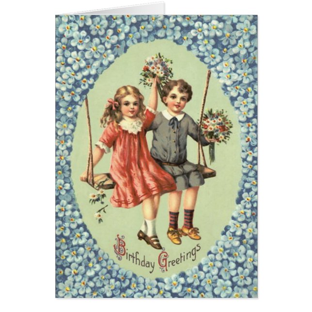 Niedliche Kinder Swing Bouquet Blume (Vorne)