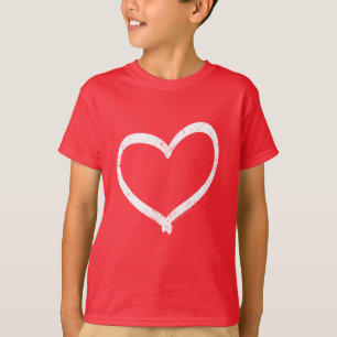 Niedliche Kinder Valentinstag T - Shirt