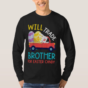 Niedliche Kinder werden Brother T-Shirt Osterkandy