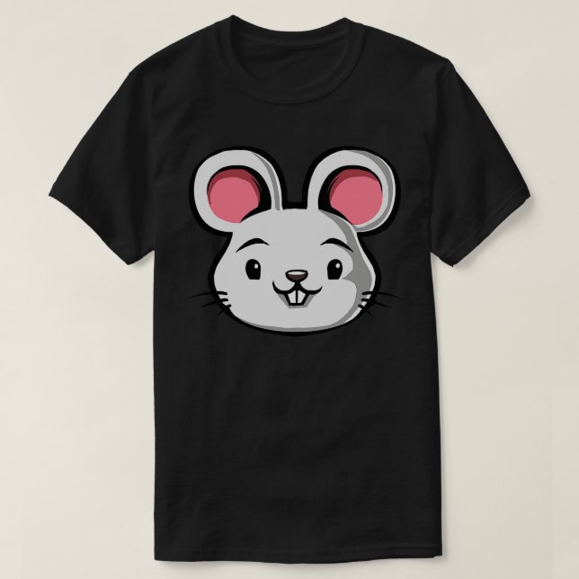 Niedliche Kindermäuse T-Shirt (Design vorne)