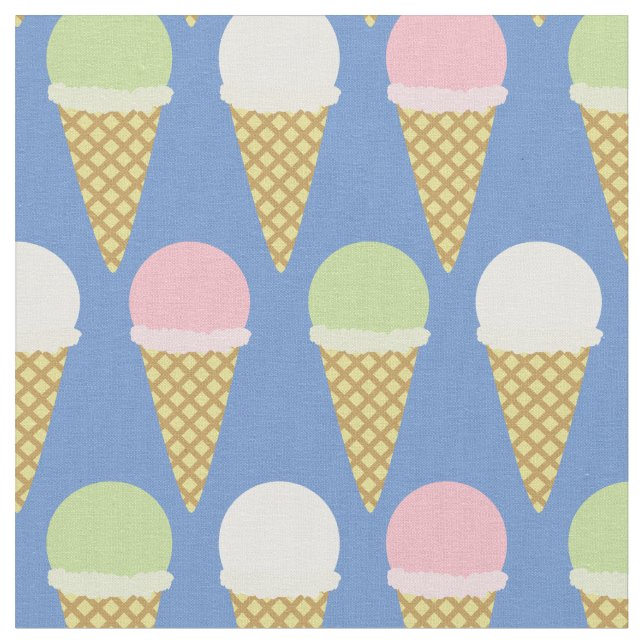 Niedliche Kindernahrung aus Eiscreme Stoff (Nahaufnahme)