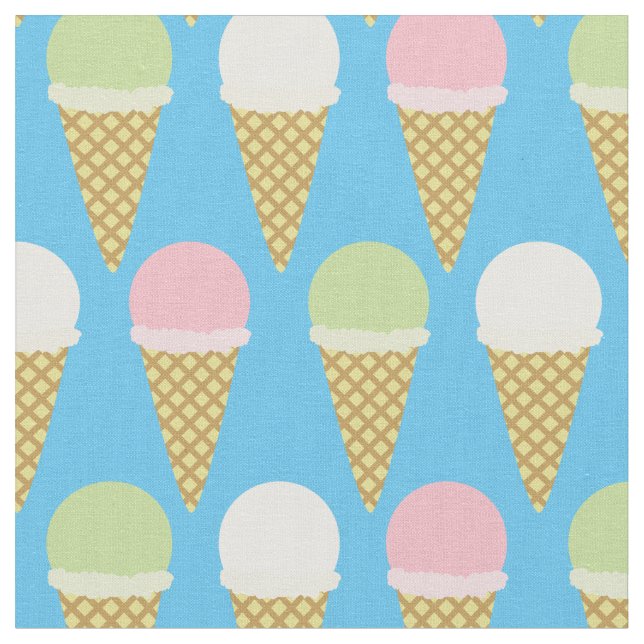 Niedliche Kindernahrung aus Eiscreme Stoff (Nahaufnahme)