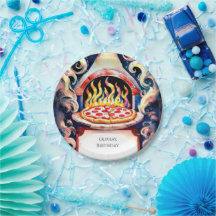 Niedliche Kinderpizza Geburtstag