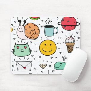 Niedliche Kinderspielzeug Doodle Mousepad