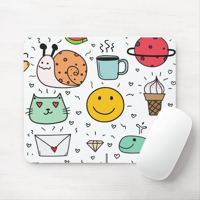 Niedliche Kinderspielzeug Doodle Mousepad (Mit Mouse)