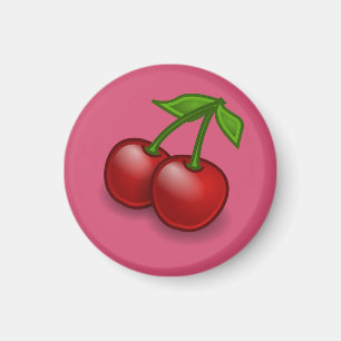 Niedliche Kirschen Magnet