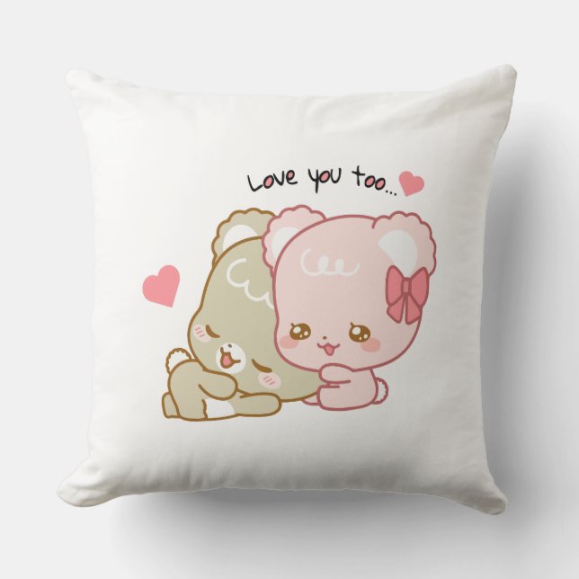 niedliche kissen (Vorderseite)