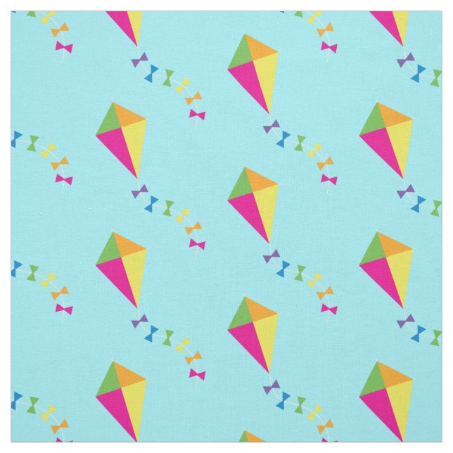 Niedliche Kite Stoff (Muster)