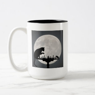 Niedliche Kitekatze Zweifarbige Tasse