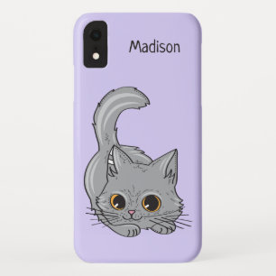 Niedliche Kitten individuelle Name- und Farbtelefo Case-Mate iPhone Hülle