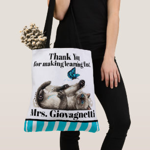 Niedliche Kitten Teacher Tasche - Sehen Sie zurück