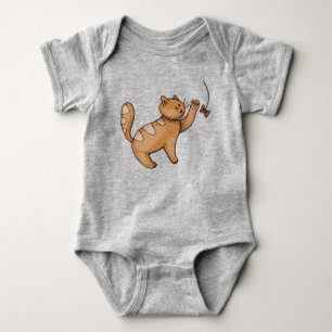 Niedliche Kitty Cat Baby Strampler