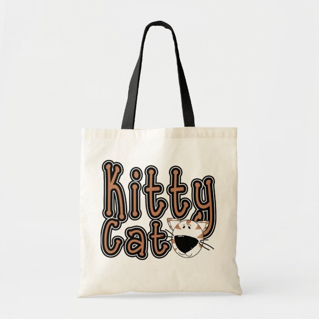 Niedliche Kitty Cat Tshirts und Geschenke Tragetasche (Vorne)