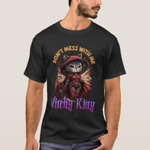 Niedliche Kitty Katze Katzenbesitzer Kätzchen Frau T-Shirt