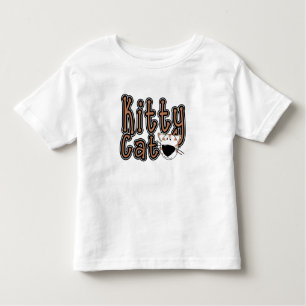 Niedliche Kitty-Katze Kleinkind T-shirt