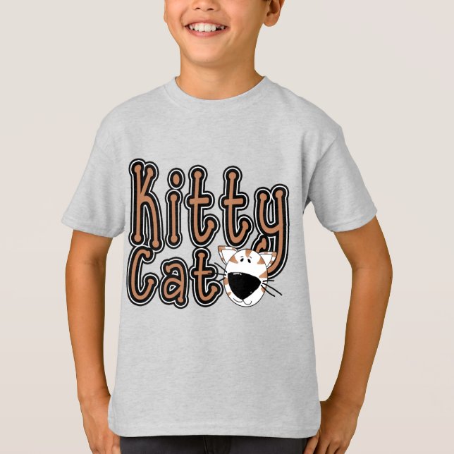 Niedliche Kitty-Katzen-T-Shirts und Geschenke T-Shirt (Vorderseite)
