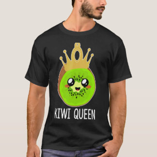 Niedliche Kiwis Queen Kiwi Fruchtoutfit Kiwi Fruch T-Shirt