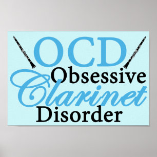 Niedliche Klarinette Poster