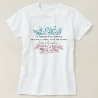 Niedliche klassische Gespräche Lehrer T-Shirt