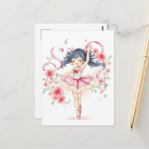 Niedliche kleine Ballerina