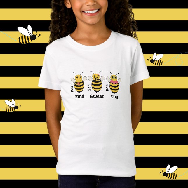 Niedliche kleine Bienen - seien Sie freundlich | S T-Shirt (Von Creator hochgeladen)