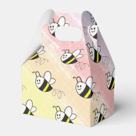 Niedliche Kleine Bienenmuster Wasserfarben Babydus Geschenkschachtel
