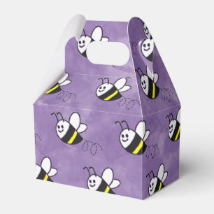 Niedliche Kleine Bienenmuster Wasserfarben Babydus Geschenkschachtel