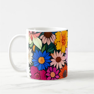 Niedliche kleine Blume Kaffeetasse