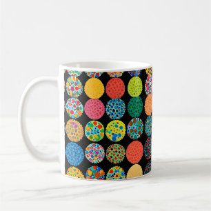 Niedliche kleine Blume Kaffeetasse