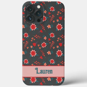 Niedliche kleine Blume Muster Inspirivity iPhone Case-Mate iPhone Hülle