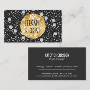 Niedliche kleine Blume Visitenkarte