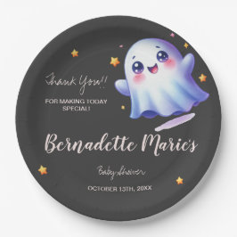 Niedliche kleine boo-schöne Halloween-Kinderdusche Pappteller