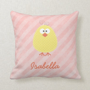 Niedliche kleine Chickie Personalisiert Babymnasti Kissen