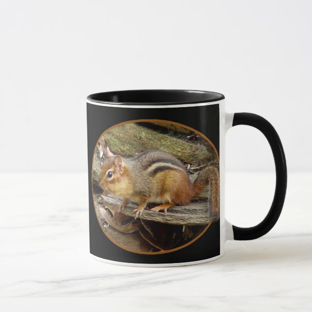 Niedliche kleine Chipmunk-Tasse Tasse (Rechts)
