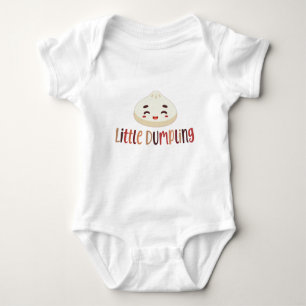 Niedliche Kleine Dumpling, lustige Babydusche Baby Strampler