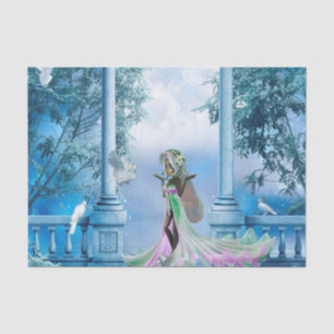 Niedliche kleine Fee Seidenpapier