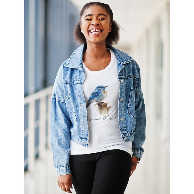 Niedliche Kleine Gebirgswasserfarbe, kundenspezifi T-Shirt (Von Creator hochgeladen)