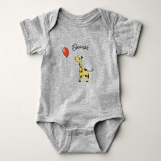 Niedliche kleine Giraffe Baby Strampler